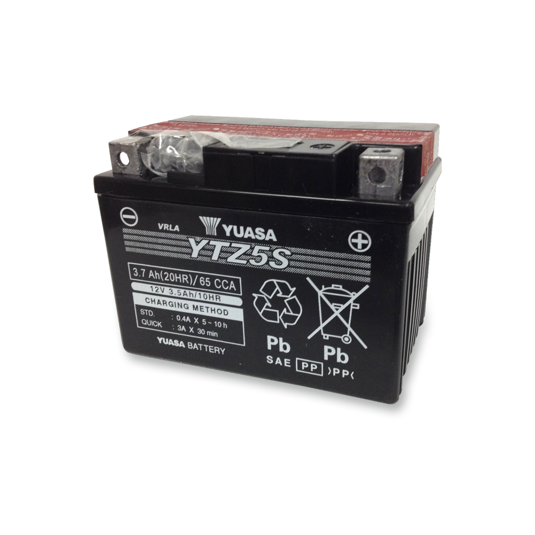 Yuasa YTZ5S Maitenance Free Factory Activated Battery – zoomXmoto